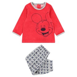 Pyjama en velours "Mickey" bébé garçon