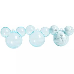 Lot de 3 boules forme Mickey/Minnie