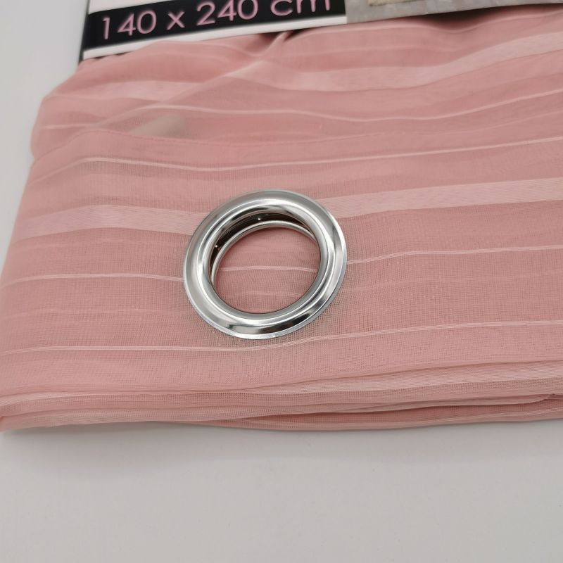 Voilage oeillets 140x240 cm - Rose Voilage oeillets 140x240 cm - Rose