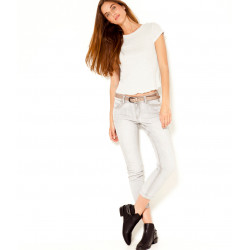 Tee-shirt forme cropped