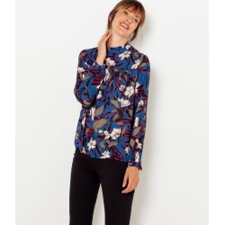 Blouse col montant